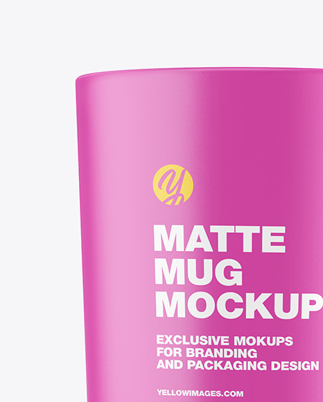 Matte Mug Mockup