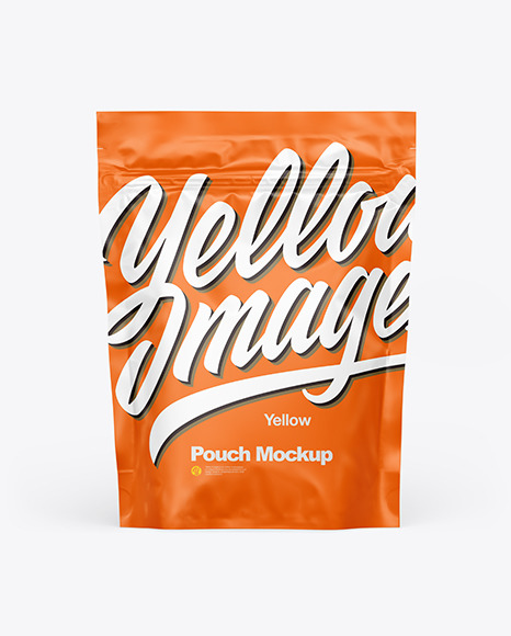 Matte Pouch Mockup