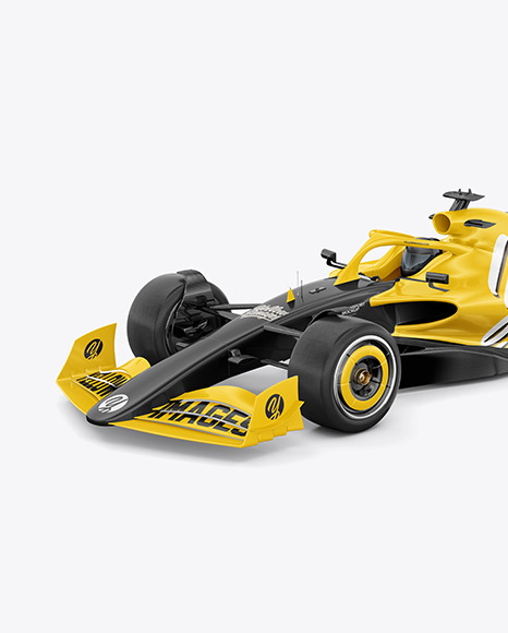 Formula-1 2022 Mockup - Half Side View