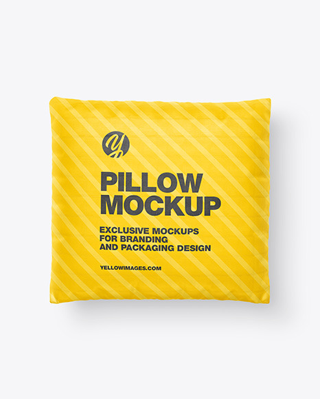 Square Pillow Mockup