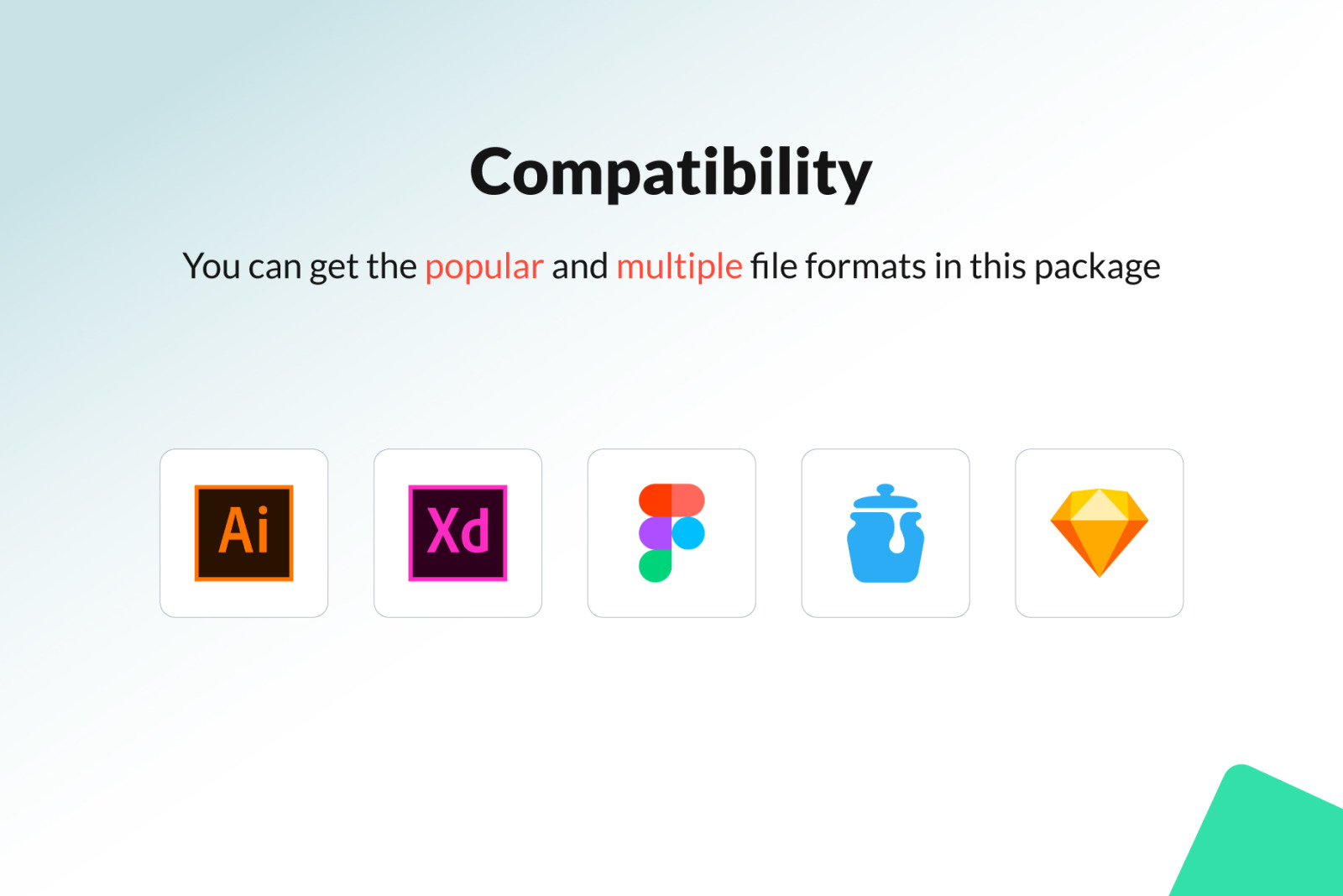 Networking and Communication Flat Icons