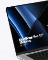 MacBook Pro 16-inch Silver Mockup