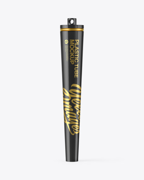 Weed Joint Glossy Tube Mockup