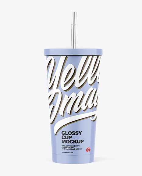 Glossy Cup Mockup