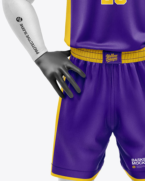 Basketball Kit Mockup - Front View