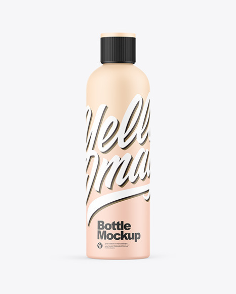 Matte Bottle Mockup