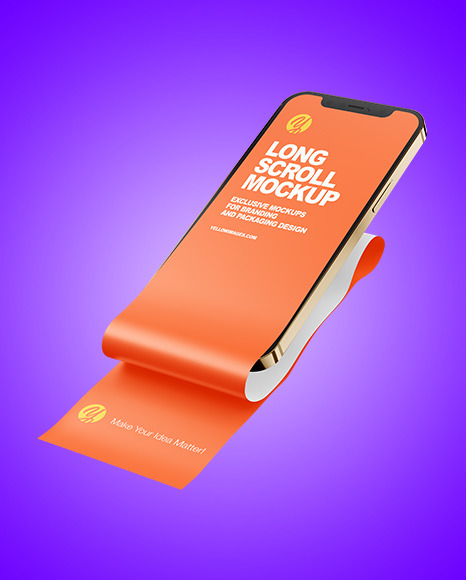 Long Scroll Mockup