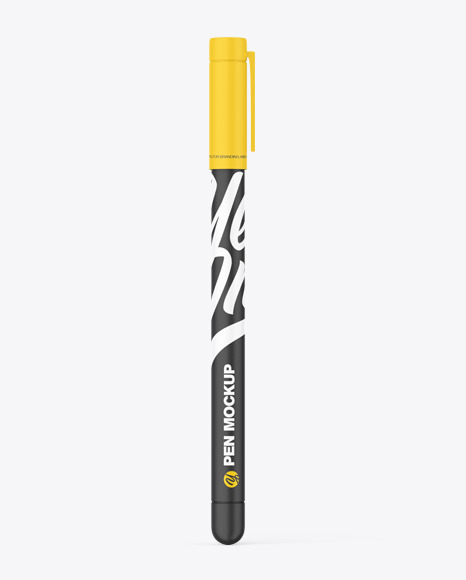 Matte Pen Mockup