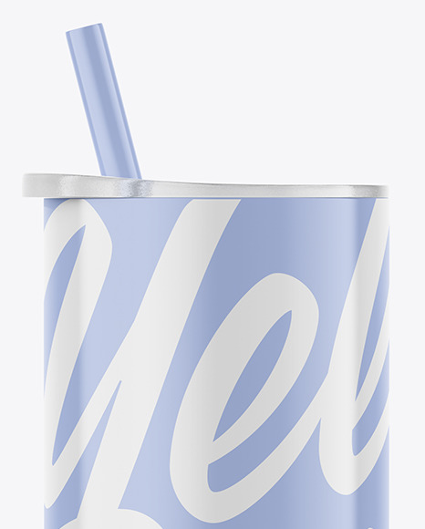 Glossy Skinny Tumbler Mockup cup mockup 404992