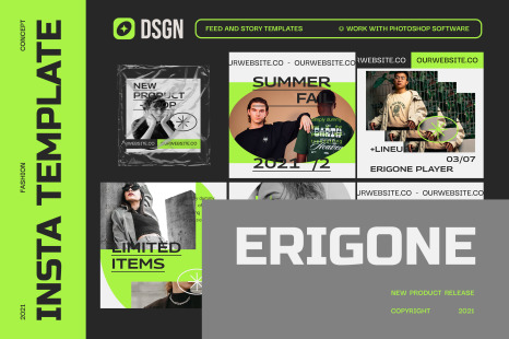 Erigone Instagram Template