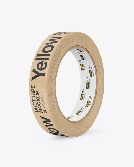 Kraft Duct Tape Mockup