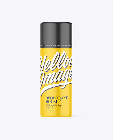 Matte Deodorant Mockup