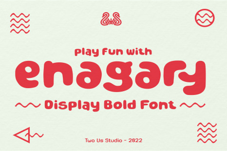Enagary - Display Bold Font