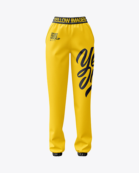 Women&#039;s Sport Pants Mockup