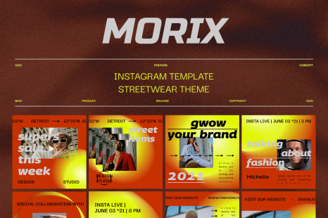 Morix Instagram Template