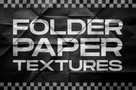 Folded paper textures collection