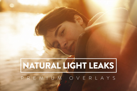 100 Natural Light Leaks Overlays