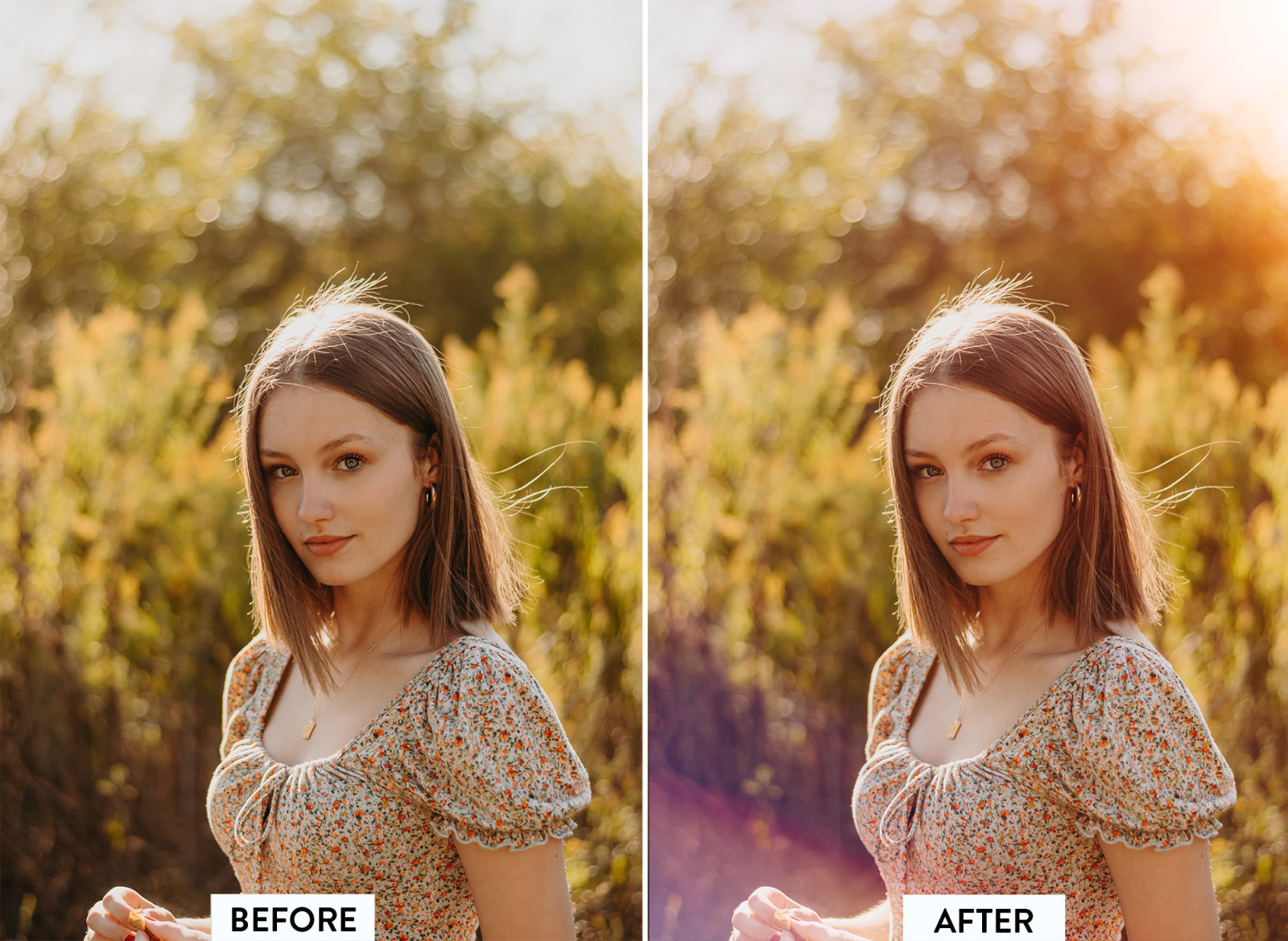 100 Natural Light Leaks Overlays on Yellow Images Creative Store