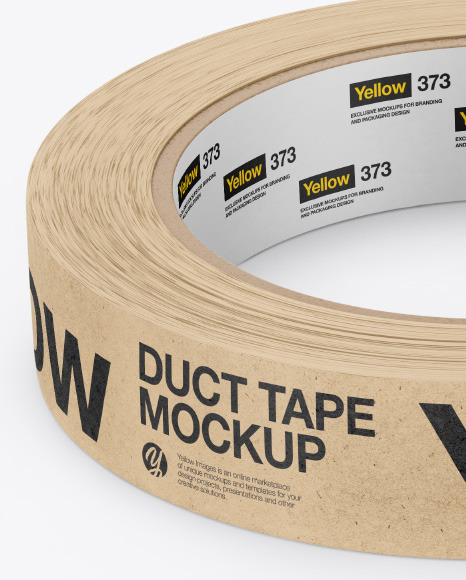Kraft Duct Tapes Mockup