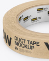 Kraft Duct Tapes Mockup