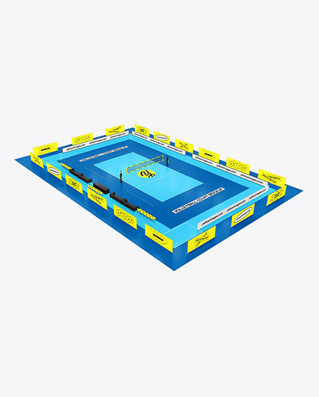 Volleyball Court Mockup