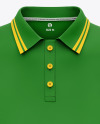Women's Short Sleeve Polo Shirt Mockup