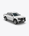 Pickup Truck Mockup- Half Side View