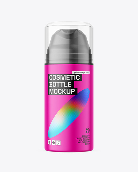 Matte Airless Bottle Mockup bottle 451165