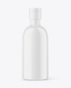 400ml Glossy Cosmetic Bottle Mockup