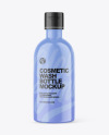 400ml Glossy Cosmetic Bottle Mockup