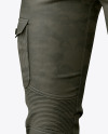 Pants Mockup - Half Side View