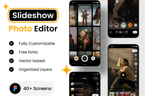 Photo Slideshow Maker UI Kit