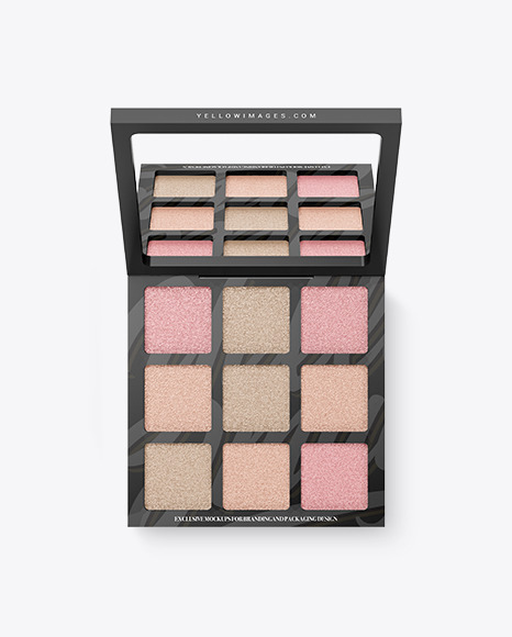 Eyeshadow Palette Mockup