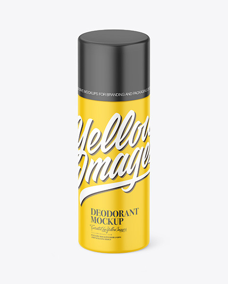 Matte Deodorant Mockup