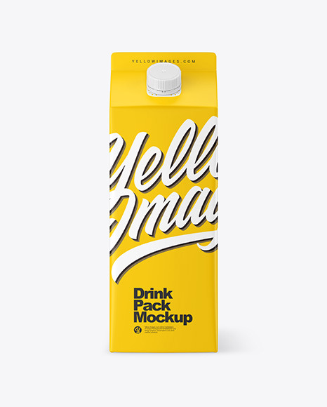 Matte Carton Drink Packaging