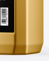 Metallic Jerrycan Mockup