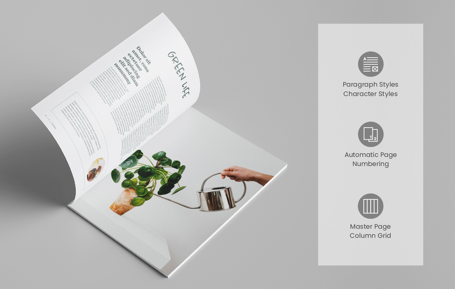 Botany Magazine on Yellow Images Creative Store