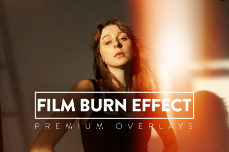 50 Film Burn Overlay