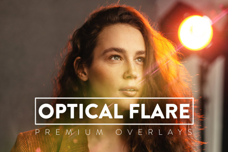 50 Optical Flare Overlay