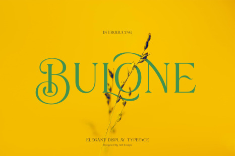 Bulone Typeface
