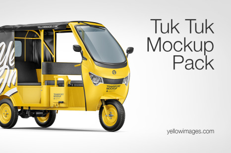 Tuk Tuk Mockup Pack