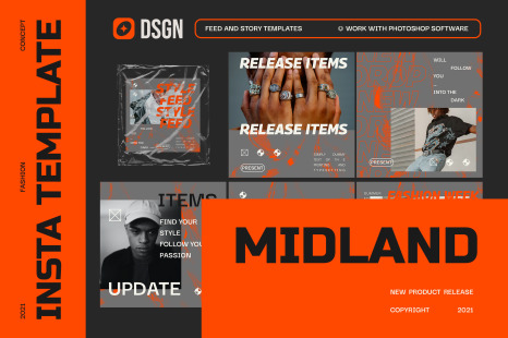 Midland Instagram Template