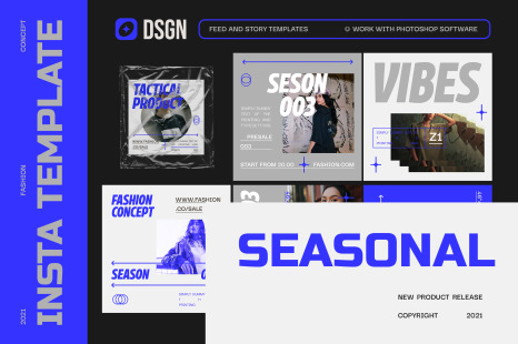 Seasonal Instagram Template