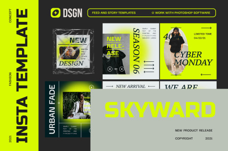 Skyward Instagram Template