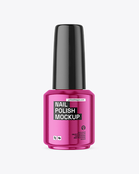Nail Polish Bottle Mockup