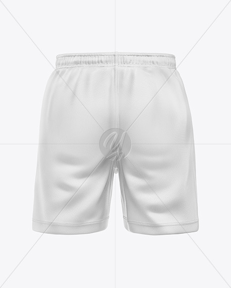 Shorts Mockup – Back View