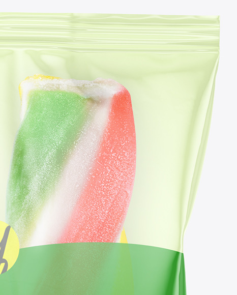 Mixed Fruit Popsicle Ice Cream Mockup