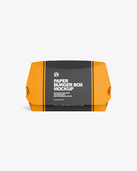 BURGER BOX MOCKUPS