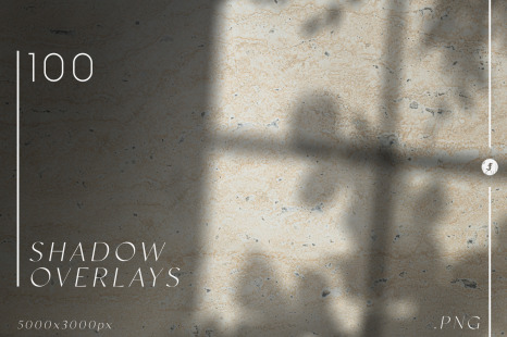 100 Shadow Overlays