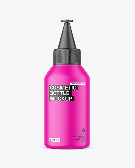 Matte Applicator Bottle Mockup